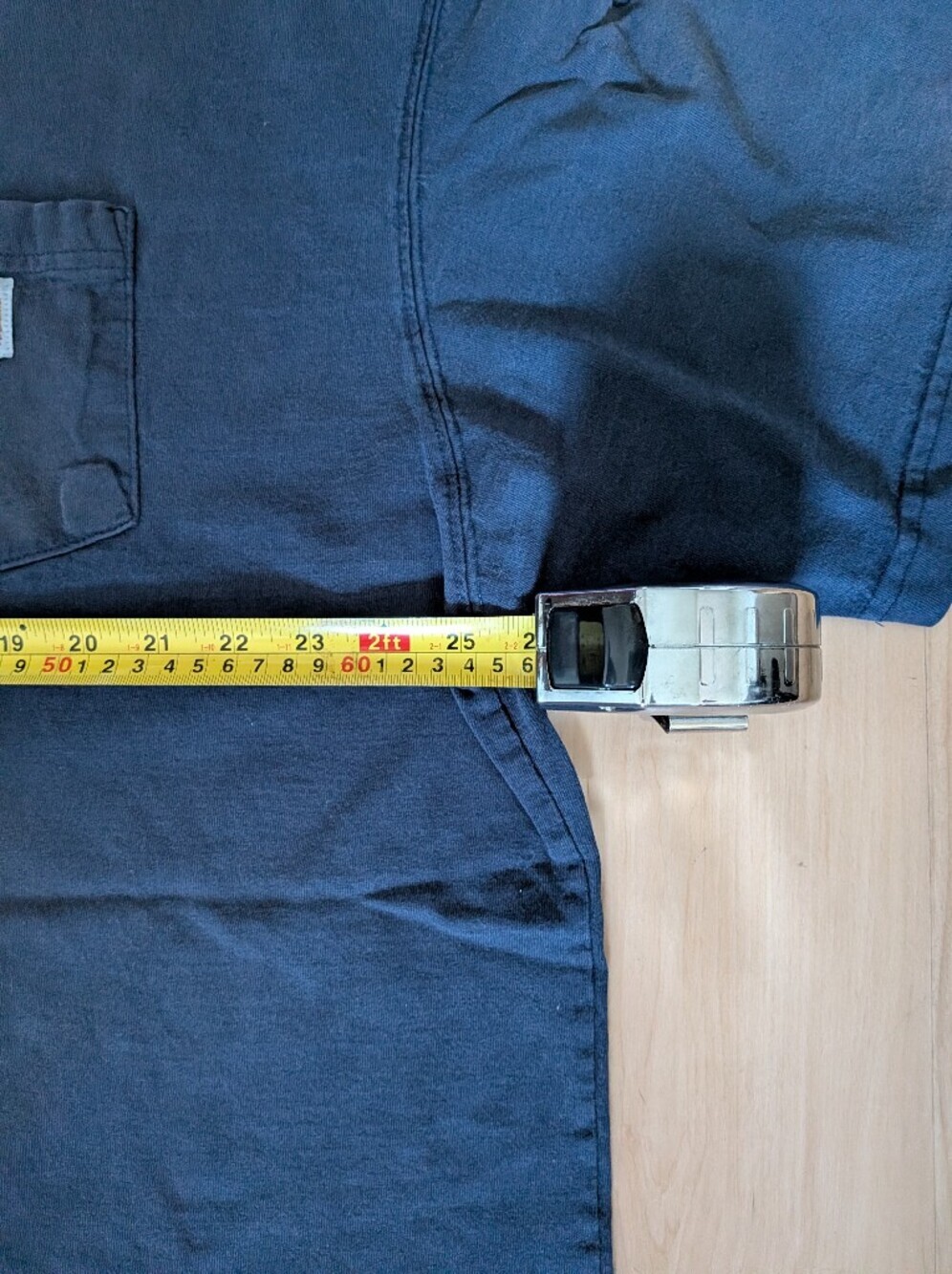 Carhartt Workwear Pocket T-Shirt Blue Heavyweight Cotton 2XL Big & Tall - Picture 2 of 6